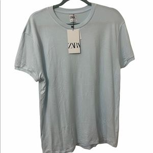 Baby blue Zara sweater